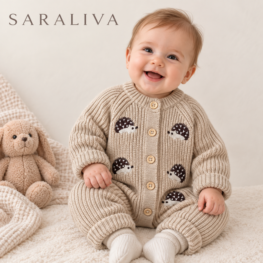 Saraliva Cozy Button-Up for Autumn & Winter