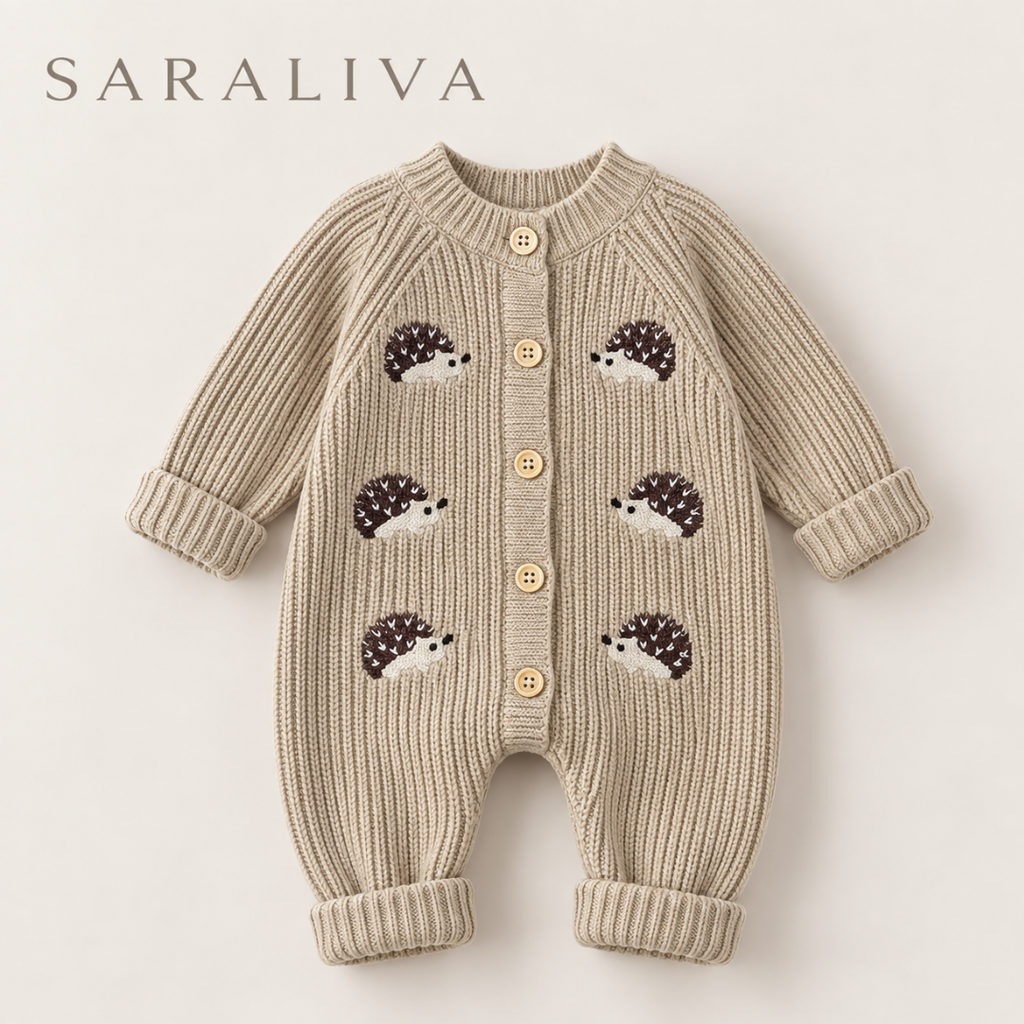 Saraliva Cozy Button-Up for Autumn & Winter