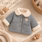 Saraliva Teddy Check Winter Jacket