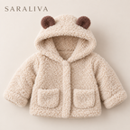 Saraliva Teddy Bear Hooded Coat