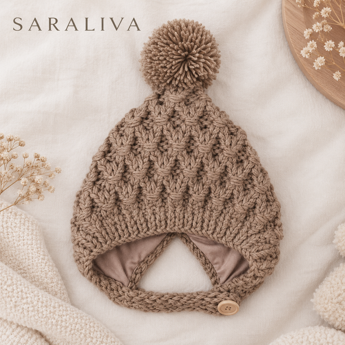 Saraliva Little Winter Hat Mocha