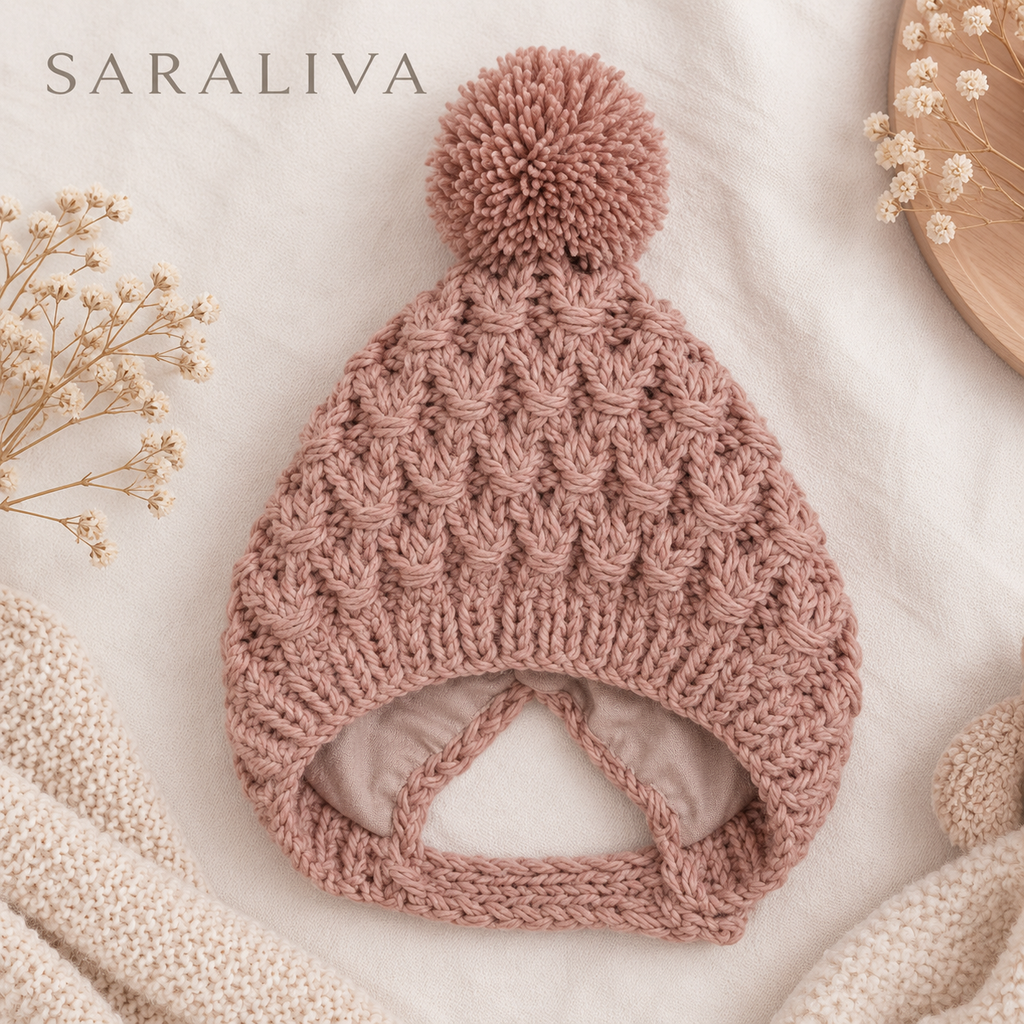 Saraliva Winter Knit Hat Trio