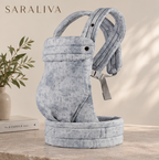 The Saraliva Embrace Baby Carrier - Beige Houndstooth