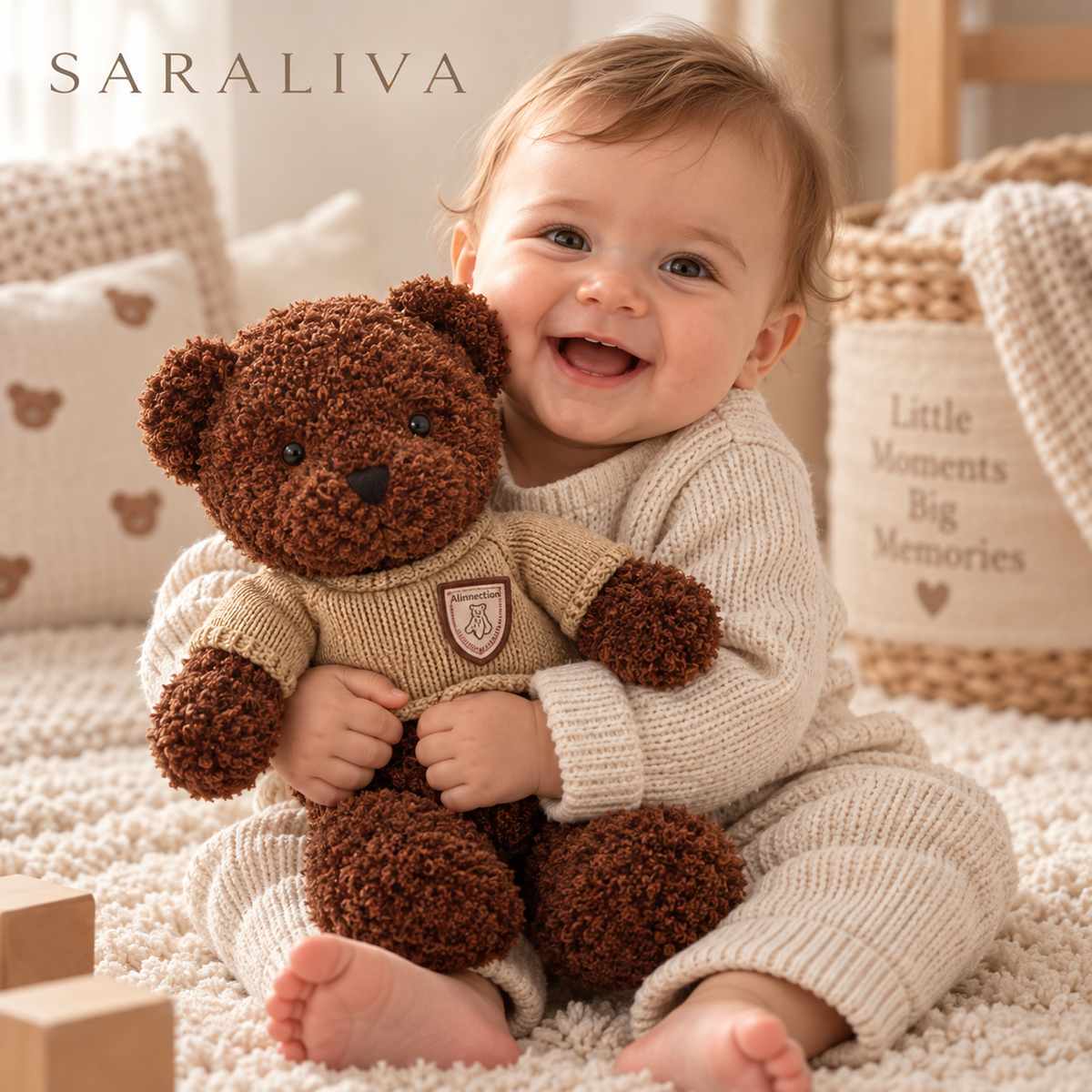 Saraliva Cozy Teddy Bear